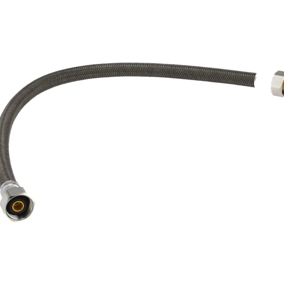 1/2" FIP Inlet, 1/2" FIP Outlet, Brass Flexible Connector
