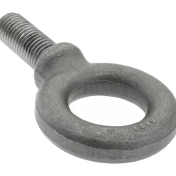 Fixed Lifting Eye Bolt: With Shoulder, 5,000 lb Capacity, 3/4-10 Thread, Grade 1030 Steel