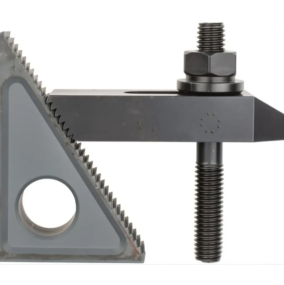 Fixture Clamp Step Block & Clamp Set: 52 Pc, 1/2-13 Stud Thread, 5/8" T-Slot, 1" Step Block Width