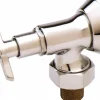 Flange 1/2 Inlet, 125 Max psi, Chrome Plated, Chrome Plated Loose Key Stop