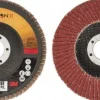 Flap Disc: 4-1/2" Dia, 7/8" Hole, Premium Ceramic Alumina, Type 27