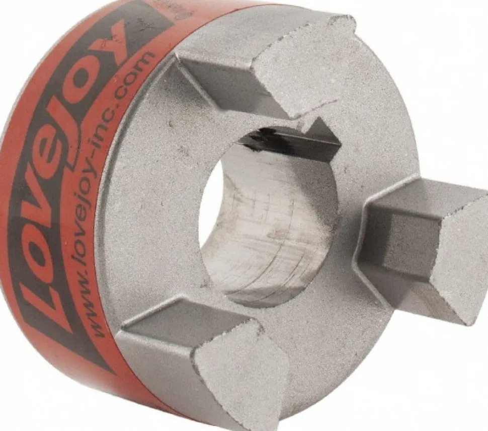 Flexible Coupling: Hub, Sintered Iron, 1/4" Pipe, 2.1200" OAL