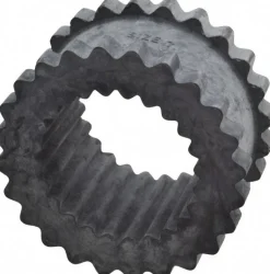 Flexible Coupling: One Piece Solid Sleeve, EPDM, 5/8 to 1-5/8" Pipe, 2.1900" OAL