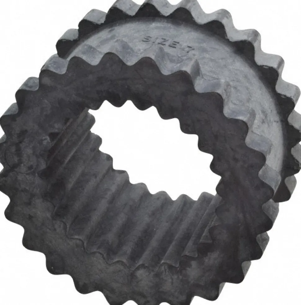 Flexible Coupling: One Piece Solid Sleeve, EPDM, 5/8 to 1-5/8" Pipe, 2.1900" OAL
