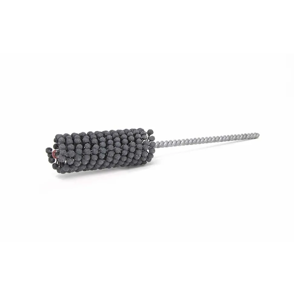 Flexible Cylinder Hone: 1" Max Bore Dia, 180 Grit, Silicon Carbide