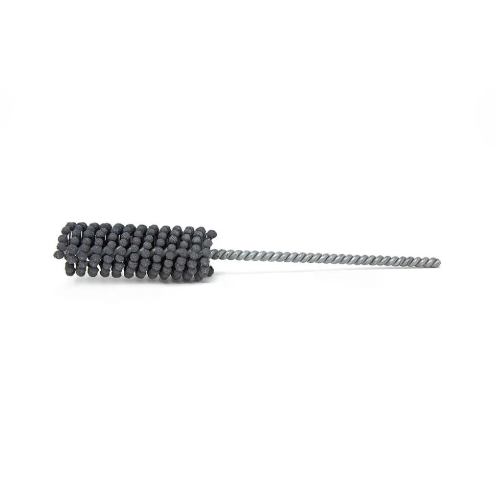 Flexible Cylinder Hone: 1" Max Bore Dia, 180 Grit, Silicon Carbide
