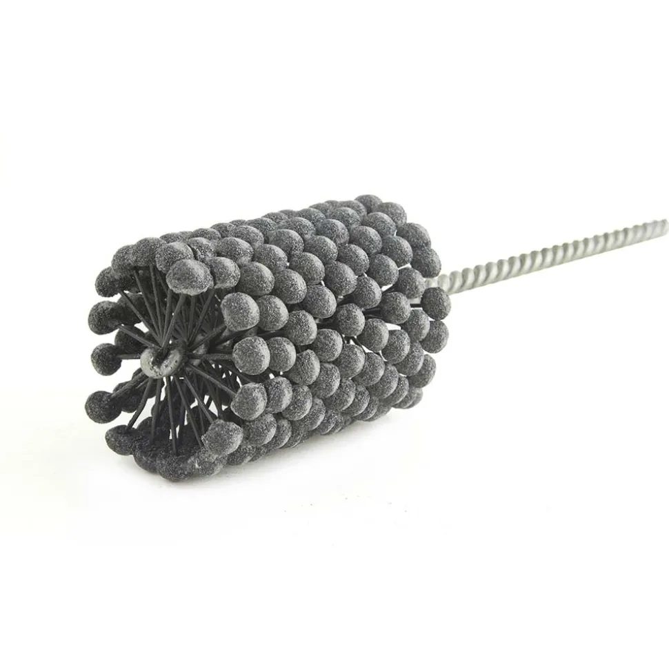 Flexible Cylinder Hone: 2" Max Bore Dia, 120 Grit, Silicon Carbide