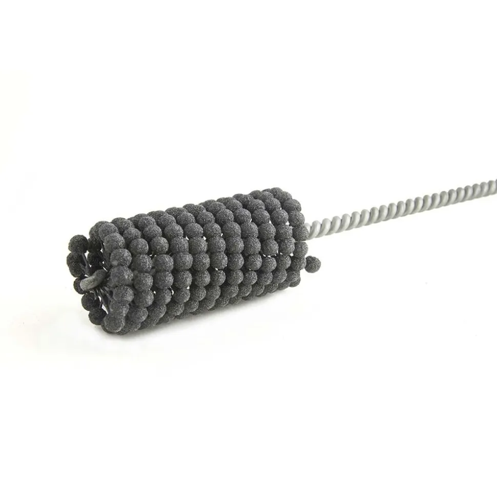 Flexible Cylinder Hone: 1-1/4" Max Bore Dia, 120 Grit, Silicon Carbide