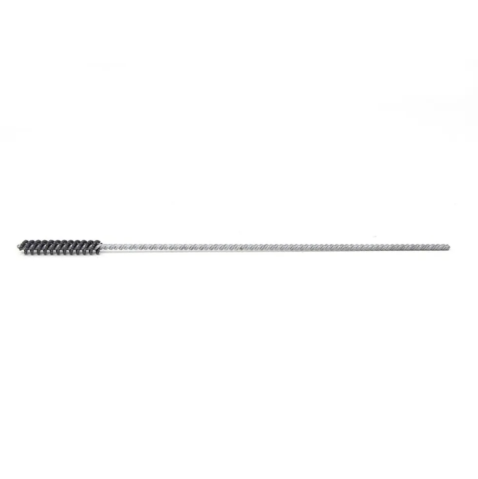 Flexible Cylinder Hone: 1/4" Max Bore Dia, 120 Grit, Silicon Carbide