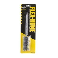 Flexible Cylinder Hone: 1-1/8" Max Bore Dia, 180 Grit, Silicon Carbide