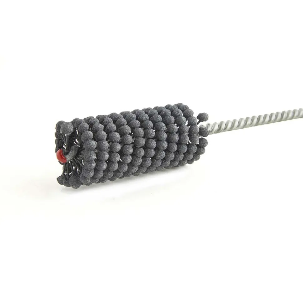 Flexible Cylinder Hone: 1-1/8" Max Bore Dia, 180 Grit, Silicon Carbide