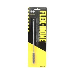 Flexible Cylinder Hone: 3/8" Max Bore Dia, 320 Grit, Silicon Carbide