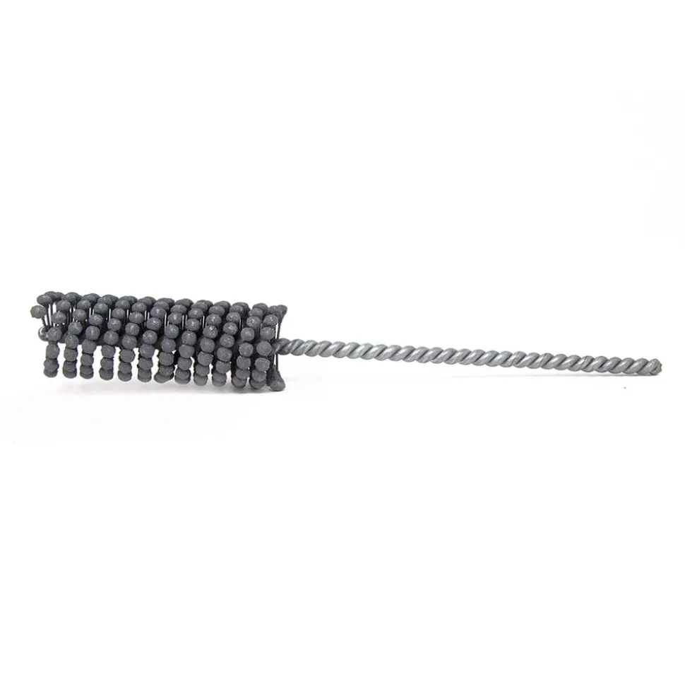 Flexible Cylinder Hone: 1" Max Bore Dia, 240 Grit, Silicon Carbide