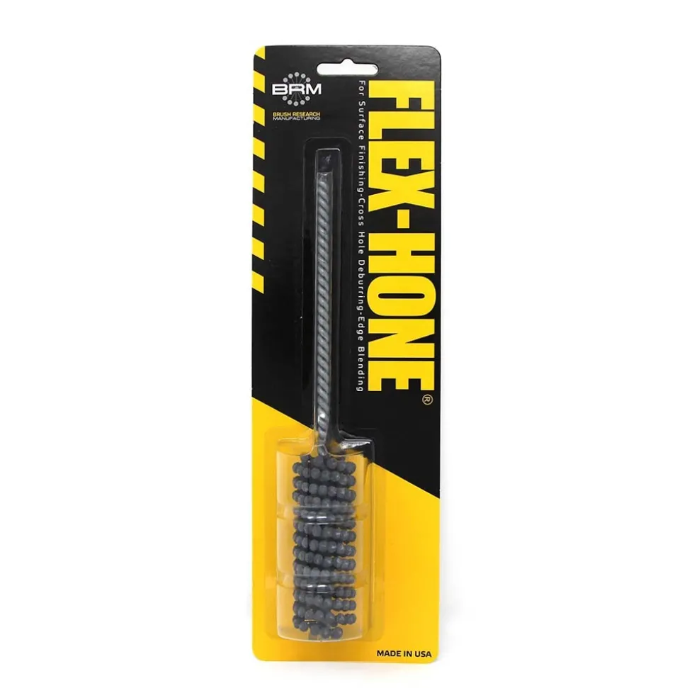 Flexible Cylinder Hone: 1" Max Bore Dia, 240 Grit, Silicon Carbide