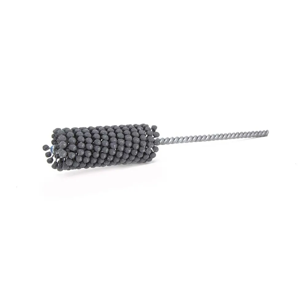 Flexible Cylinder Hone: 1" Max Bore Dia, 240 Grit, Silicon Carbide