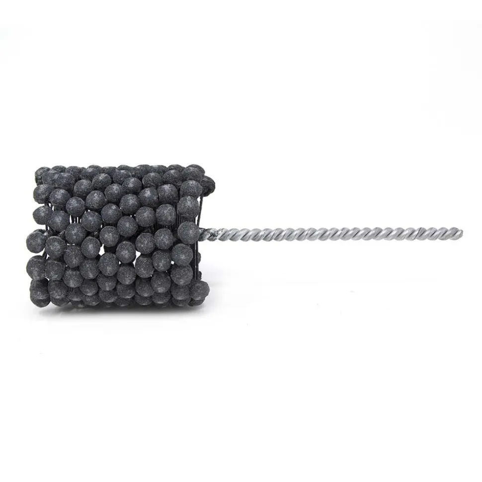 Flexible Cylinder Hone: 2-1/4" Max Bore Dia, 180 Grit, Silicon Carbide