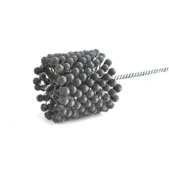 Flexible Cylinder Hone: 3" Max Bore Dia, 120 Grit, Silicon Carbide