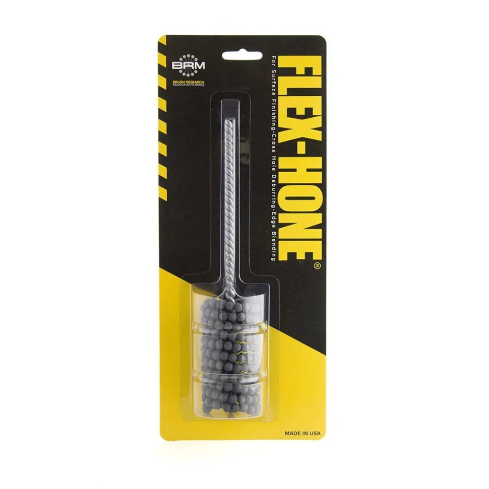 Flexible Cylinder Hone: 1-1/4" Max Bore Dia, 240 Grit, Silicon Carbide