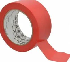 Floor & Aisle Marking Tape: 2" Wide, 108' Long, 5 mil Thick, Vinyl