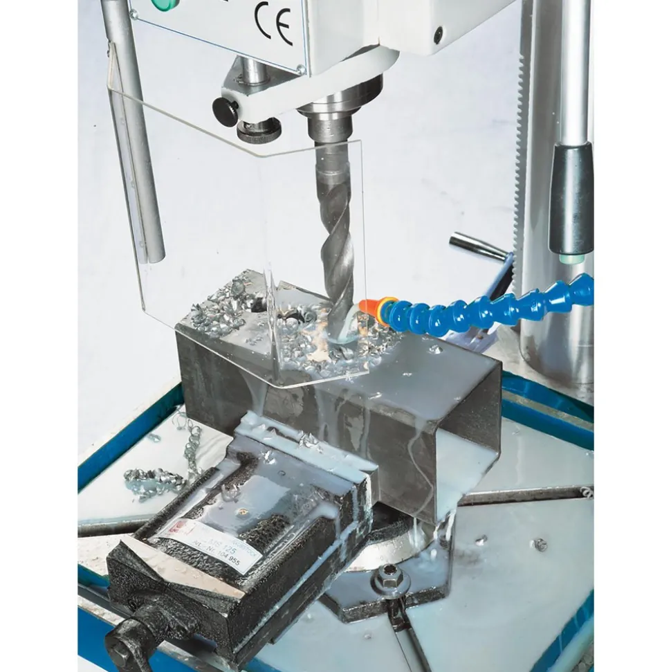 Floor Drill Press: 2 hp, Geared Head Drive, 230 V, 3 Phase