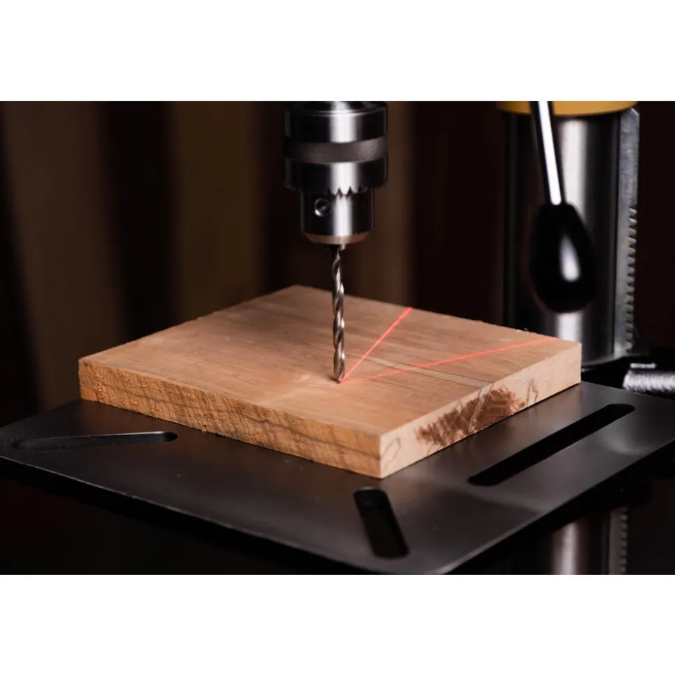 Floor Drill Press: 15" Swing, Geared Head, Variable Speed Pulley, 115V, Single Phase