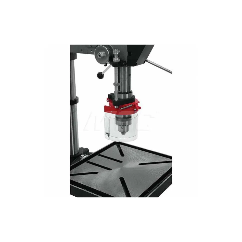 Floor Drill Press: 20" Swing, 1.5 hp, Step Pulley Drive, 115 & 230 V, 1 Phase