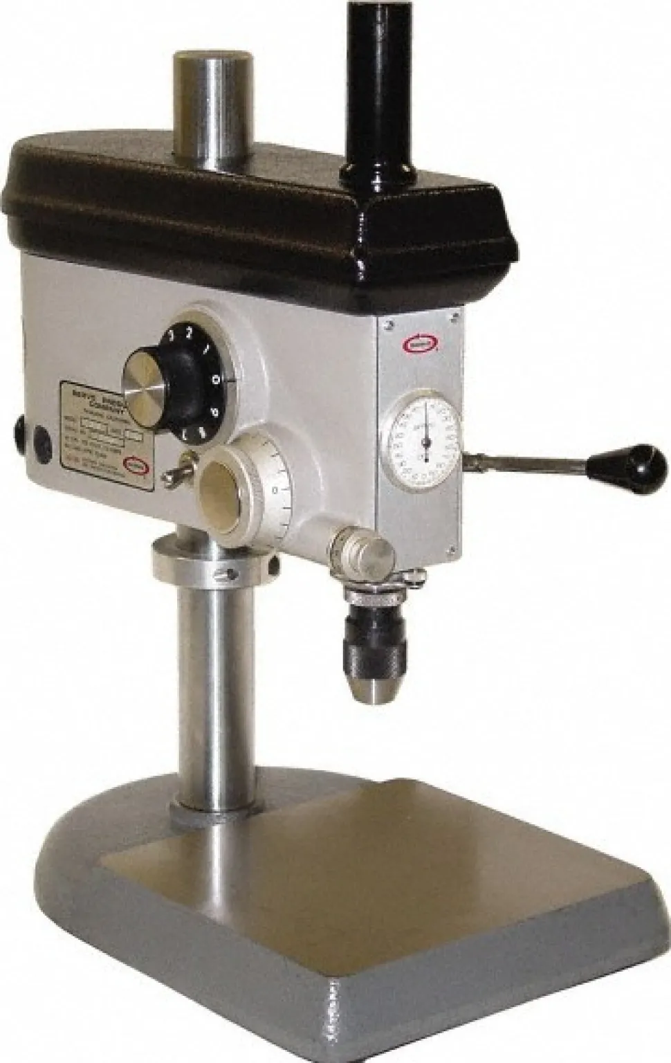Floor Drill Press: 7" Swing, 0.1 hp, 115 V, 1 Phase