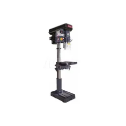 Floor Drill Press: 18" Swing, 1.5 hp, 110 V, 1 Phase
