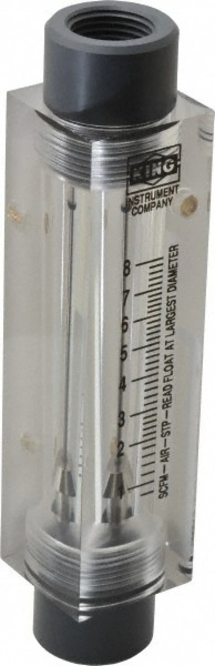 1/2" FNPT Port Block Style, Inline Flowmeter