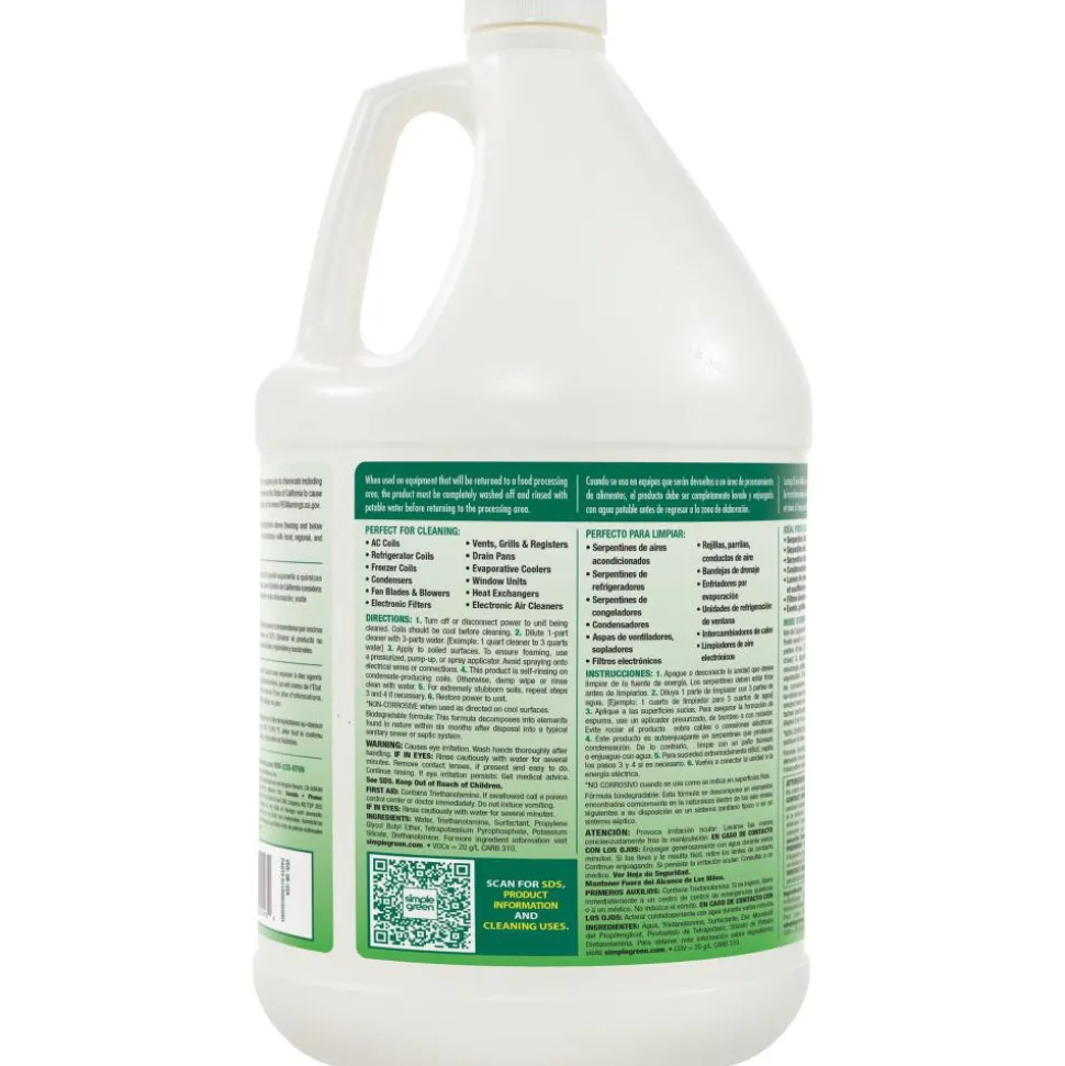 Foaming Coil Cleaner, 1 gal Bottle