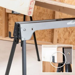Folding Metal Saw Horse