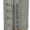 1/4" F Port Block Style, Panel Mount Flowmeter