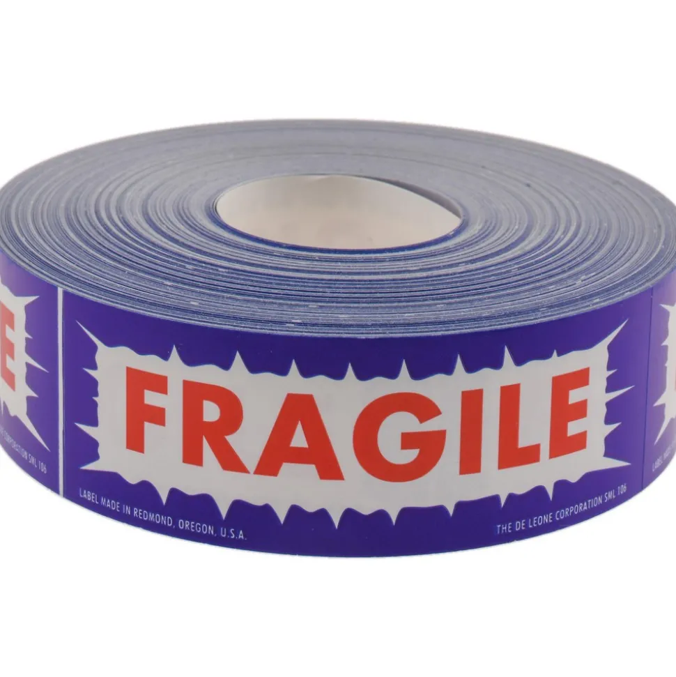 Fragile Shipping Label
