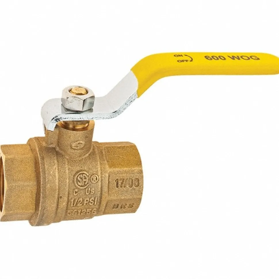 Full Port Manual Ball Valve: 3/4" Pipe