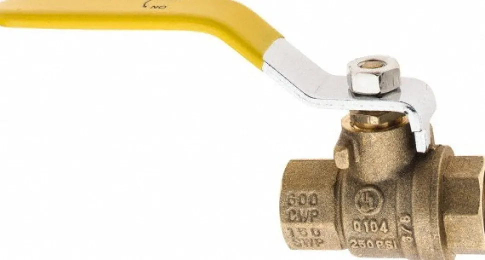 Full Port Manual Ball Valve: 3/8" Pipe