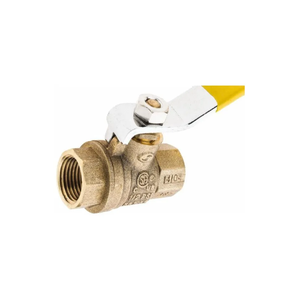 Full Port Manual Ball Valve: 3/8" Pipe