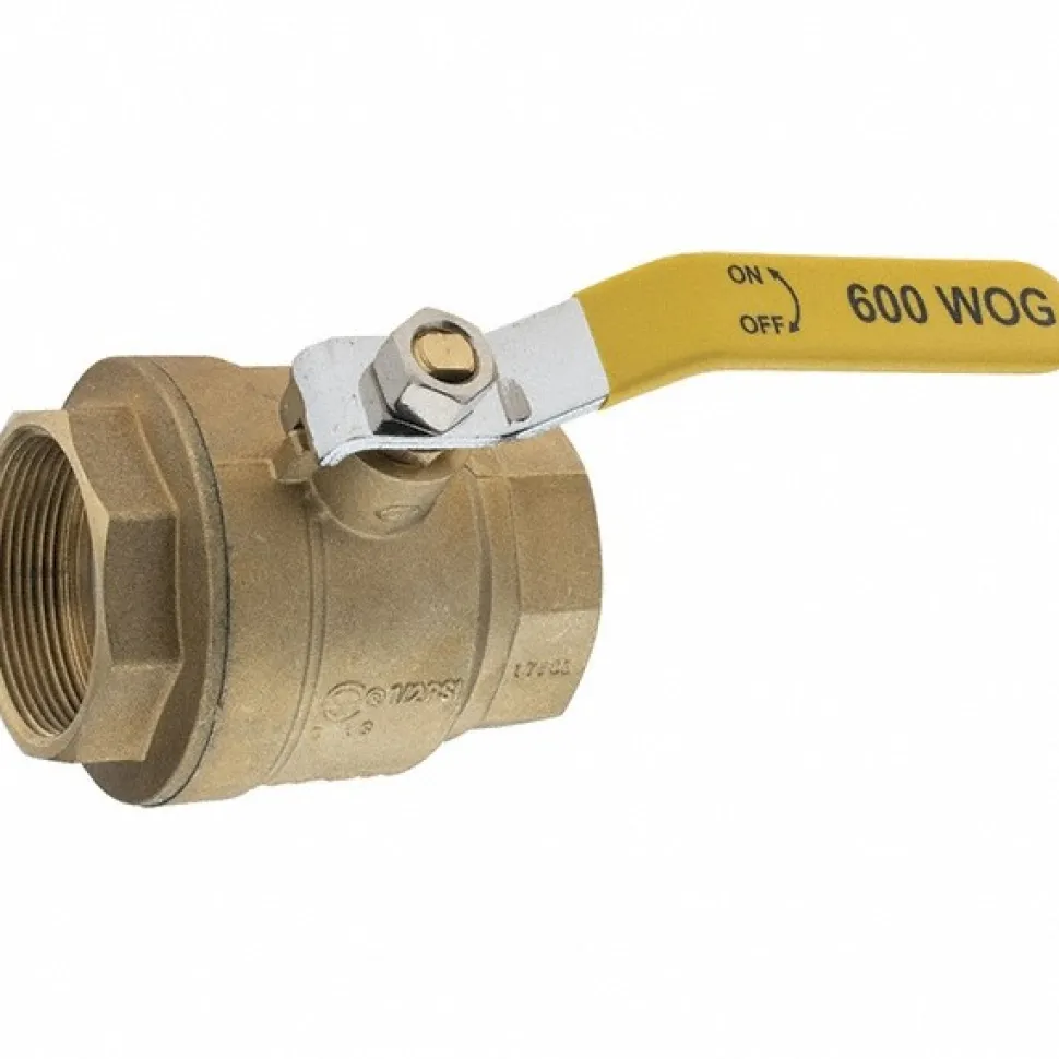 Full Port Manual Ball Valve: 2" Pipe
