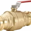 Full Port Manual Ball Valve: 1/2" Pipe, Full Port