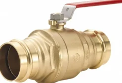 Full Port Manual Ball Valve: 1/2" Pipe, Full Port