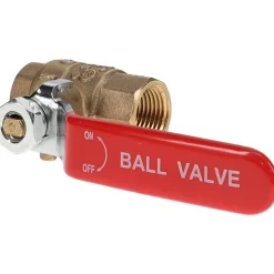Full Port Manual Ball Valve: 3/8