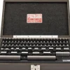 Gage Block Set: 0.05 to 4'' Range, 81 Pc, B Grade, Steel