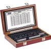 Gage Block Set: 0.05 to 4'' Range, 81 Pc, Economy Grade, Steel