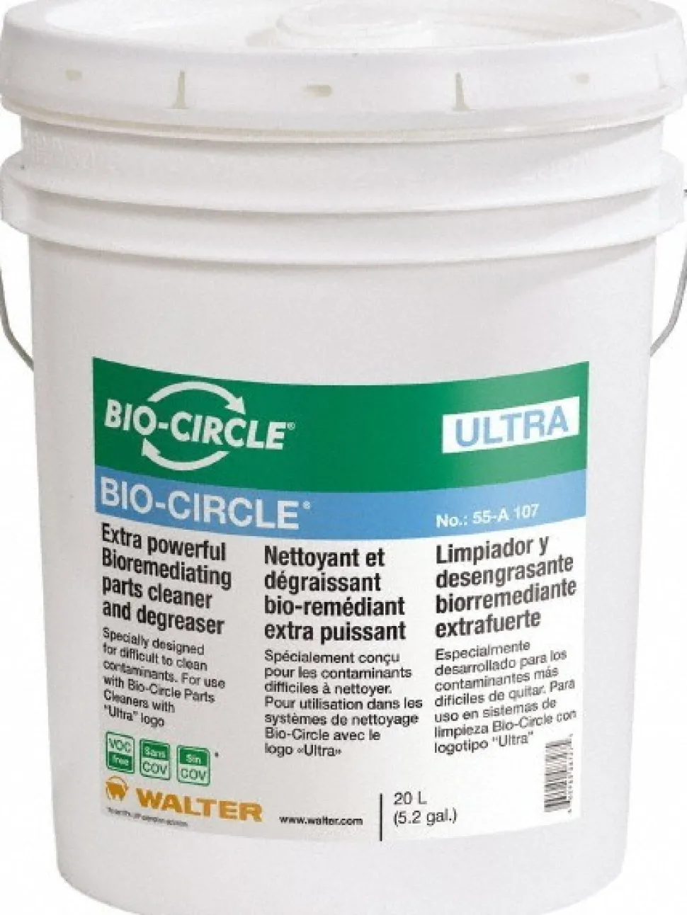 5.3 Gal Bucket Parts Washer Fluid