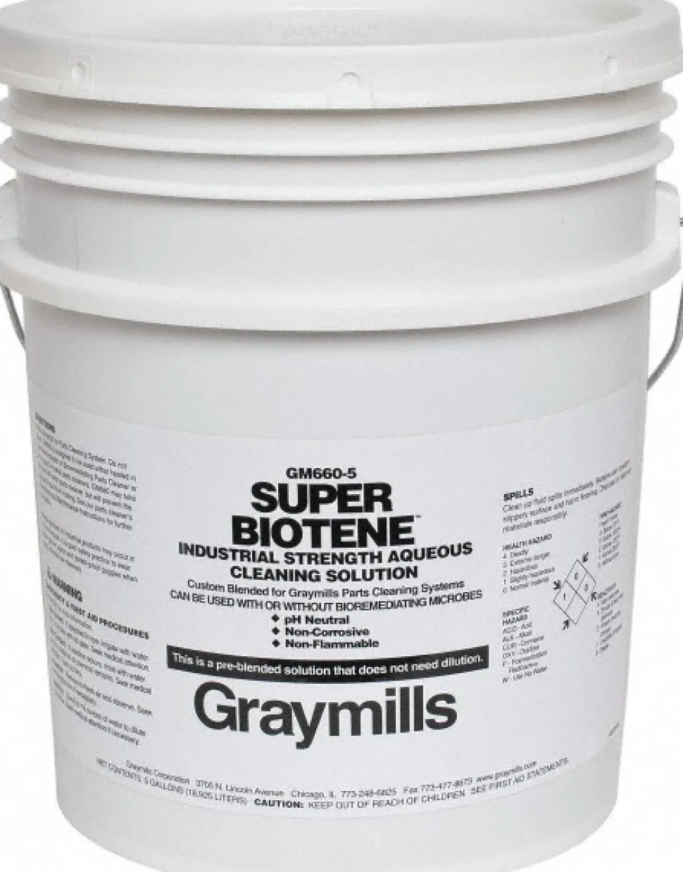 5 Gal Pail Parts Washer Fluid