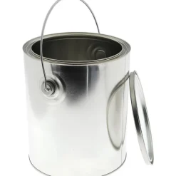 1 gal Round Tin Can with Lid