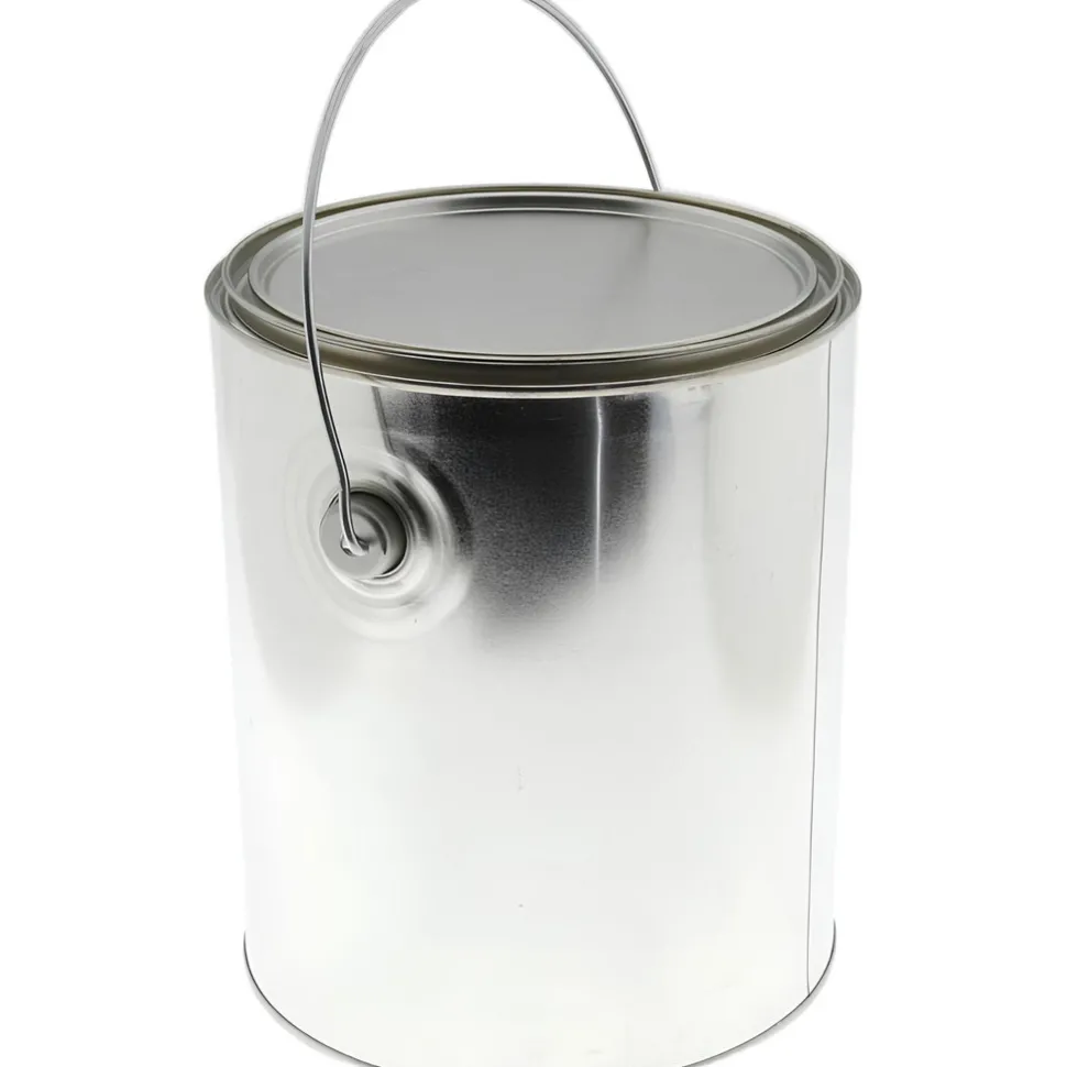 1 gal Round Tin Can with Lid