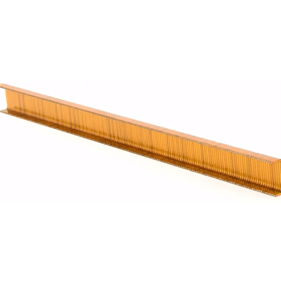 Galvanized Crown Staple: 3/8" Leg Length