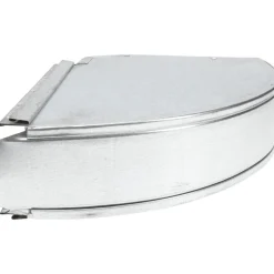 Galvanized Duct Flatway 90° Stack Elbow