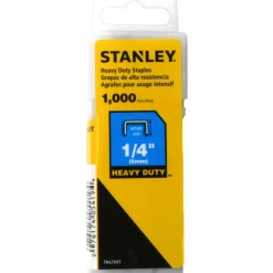 Galvanized Steel Heavy-Duty Power Crown Staple: 1/4