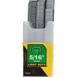 Galvanized Steel Light-Duty Staple: 5/16" Leg Length